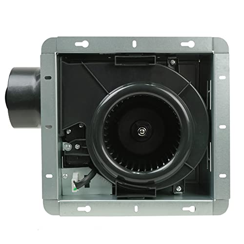 BV Bathroom Exhaust Fan 90CFM - Bathroom Fan 0.9 Sones, 4" Duct Collar,Rooms Up to 80-90 Sq. Ft. |Energy-Saving Ventilation Fan - No Attic Access & Ultra-Quiet | Energy Star, HVI 2100, UL Certified - size: 90 CFM