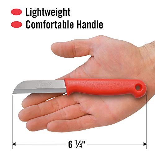 Clauss fixed blade Straight Floral Knives, Comes in a Box of 10 - style: Floral Knives