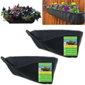 EZ Swap 24 Inch Fabric Trough Coco Liner Replacement for Window Basket Flower Planter - 24" Coconut Coco Fiber Alternative for Hayrack Planters. Use 3+ Seasons - Made in The USA! (2-Pack) - size: 24" Inch (2-Pack)