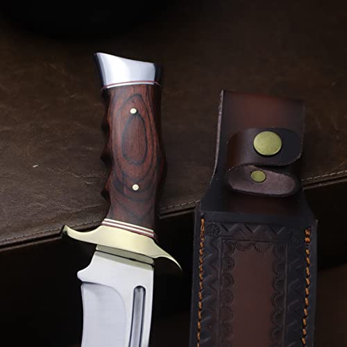 WPKOPYA(DeHong-78 Hunting Knife, Tactical knife ，fixed blade knife with sheath