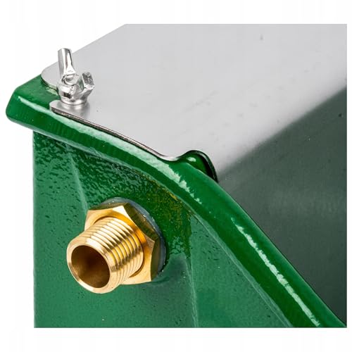 Automatic Stock Waterer for Horses,Cattle,Dog,Hog, Livestock, Heavy Duty Cast Iron,Extra Large Farm Animal Waterer Dispenser with Drainage Hole