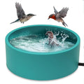 Heated Waterer for Chickens,108OZ Capacity Poultry Water Heater for Chicken Coop Hens Turkey Goose Duck Pigeon Poultry Birds Dog Cat Pet Drinker in Winter