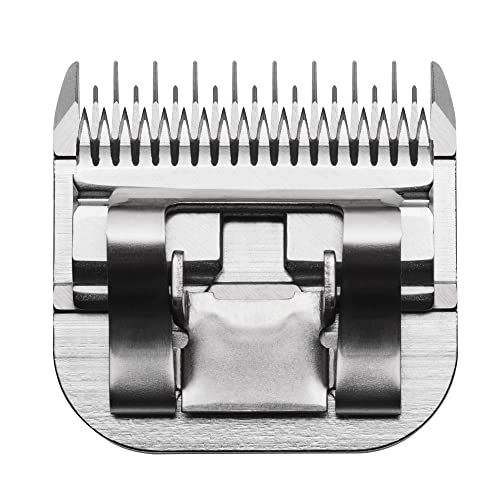 Andis 72625 UltraEdge Skip-Tooth Blade, Size 4, 3/8in Cut, Chrome | Fits Andis, Conair, Oster & Wahl detachable dog clippers, rockwell 65 hardness, rust-resistant - style: 4 Skip Tooth Blade (Pack of 1)