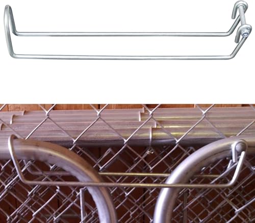 Old-School/Over Throw Wire Arm Top/Gate Latch Chain Link/Double Driveway | Fit for Residential Gate Frames Constructed of Either 1-1/8" OD/1-3/8" OD Tube, Overall Length 13.5", Rust-resistant, 1Pc - color: 1 Pc