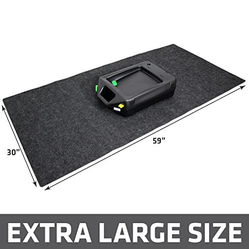 Armor All Premium Oil Spill Mat, Garage Floor Maintenance Mat (30" x 59"), Absorbent Oil Pad, Reusable, Washable, Durable, Waterproof Backing Contains Liquids, Protects Surface (USA Made) - size: 30" x 59"