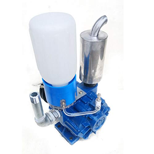 Vacuum Pump, 250L/Min Vacuum Pump for Cow Milking Machine Milker Bucket Tank Barrel with Belt Pulley