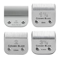 Replacement Blades set compatible with Oster Classic 76/Andis dog Clippers | Include（1-1/2+#2+3-1/2+T Outliners）Cut Length 0.1mm to 9.5mm，4 Pack - color: 0.1MM-9.5MM(4 PACK)