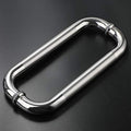 12 Inch Glass Door Handle Shower Door Handle | Back to Back, Stainless Steel, long life, finish polished
