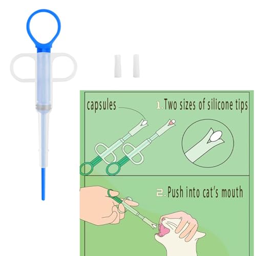 Newborn Kitten Nursing Bottle Feeding Kit, Pet Bottle, Silicone Nipples, 8 FR Feeding Tube, Pet Pill Shooter, Aspirator Bulb, Small Animal Feeding Supplies for Newborn Pet Dog Rabbit Goat