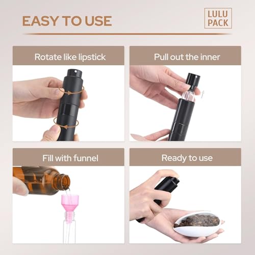 Lulupack Coffee Bean Dosing Cup with 20ML Spray Bottle, Coffee Measuring Cups & Espresso Bean Spritzer Kit Brown - color: Color8