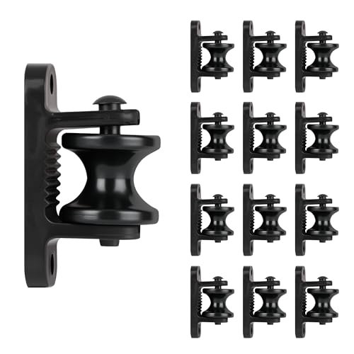12pcs Wood Post Roller Insulators, Corner Insulators