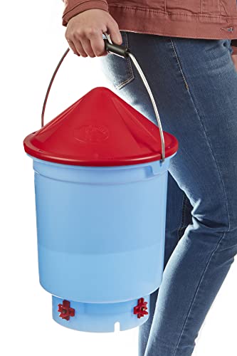 Little Giant® Deluxe Hen Hydrator | Chicken Waterer | Poultry Water Dispenser | Made in USA | 3 Gallon