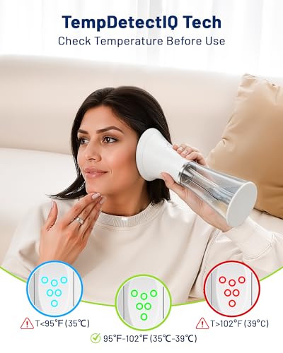 Ear Wax Removal, Self-Collecting Electric Flush Kit, White | Safe Ear Cleaner with Overheat Shutoff, One-Hand Operation, 4 Pressure Modes, Showerproof IPX7, FSA-HSA, Home Use - color: White