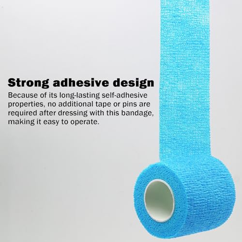 Bandages First Aid Tape Cohesive Bandage First Aid Bandages Cohesive Wrap Adhesive Bandage Self Adherent Cohesive Wrap Bandages Colorful Bandages (Mix6-A, 2-Inch) - color: Mix6-a, size: 2-Inch
