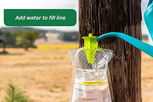 RESCUE! Big Bag Fly Trap – Disposable, Outdoor Use - 12 Traps