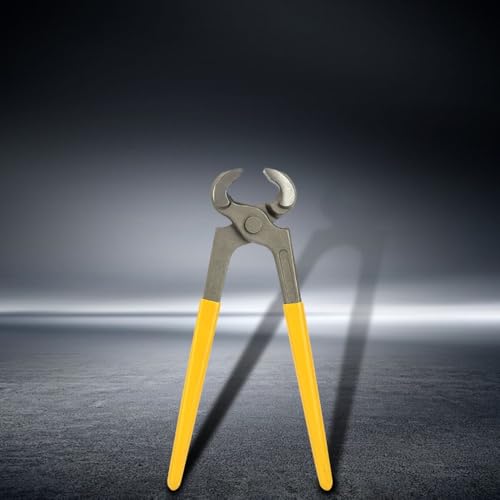 10in/12in Hoof Nipper Trimmer, Nail Puller Pliers, Farrier Tool, End Cutting Pliers, for Foals Goats Sheep, Home Woodworking(10 inches) - size: 10 inches