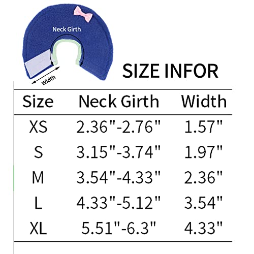 4 Pack Soft Bird Elizabethan Collars, Adjustable Parrot Recovery Cone for Feather Plucking & Anti Bite, Cute Cotton Bird Neck Protector for Cockatiel Budgie Lovebirds Small Parrots