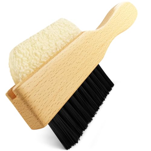 Suede Eraser & Brush Double Sided – Suede Shoe Cleaner for Stains | Dual Sided Suede Eraser + Soft Bristle Brush, Gentle on Delicate Suede & Nubuck — Rub Out the Stain, Brush Back the Nap - size: 6 - Double Sided Brush
