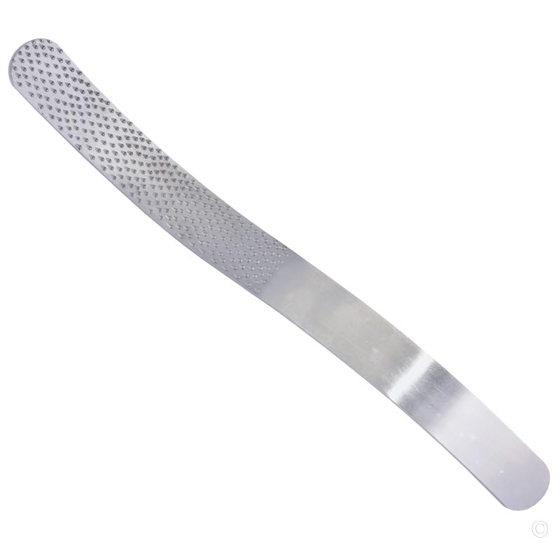 Premier 1 Hoof Rasp for Sheep, Goats & Horses | S-shape for comfortable access from multiple angles. Coarse side for rapid removal, fine side for finishing. 12" long.
