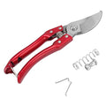 Pissente Multifunctional Goat Hoof Trimmers, Pig Trotter Shears, Non Slip Trimming Tool for Sheep, Lamb, Pig Hooves, Red
