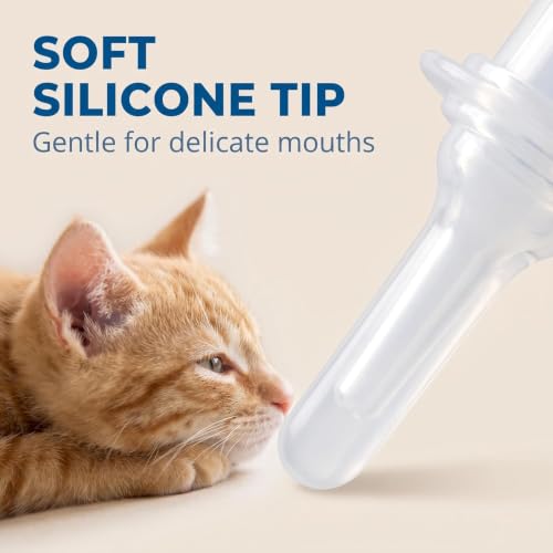 1Pc Blue Pet Medicine Feeder Liquid Oral Syringe Milk Nursing Bottles Syringe Soft Tip Plastic Pet Medical Feeding Tool for Dog Puppy Cat, Kitten Nursing Supplies