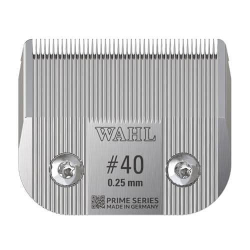 Wahl Pro Animal Prime Series Blade, 0.25 mm, #40 | Solid High-Carbon Steel, Quick-Change System for Dog, Cat, and Horse Grooming - size: #40