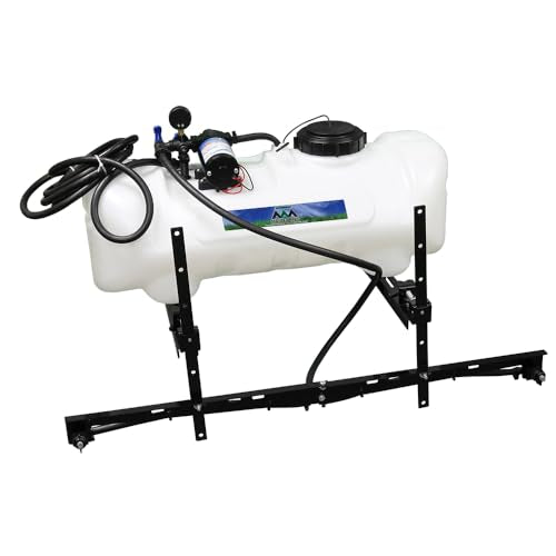 Master Mfg 15-Gallon ATV & UTV Broadcast Boom Sprayer - 7ft Swath, 2.2GPM, 70PSI Max, Amazon Exclusive