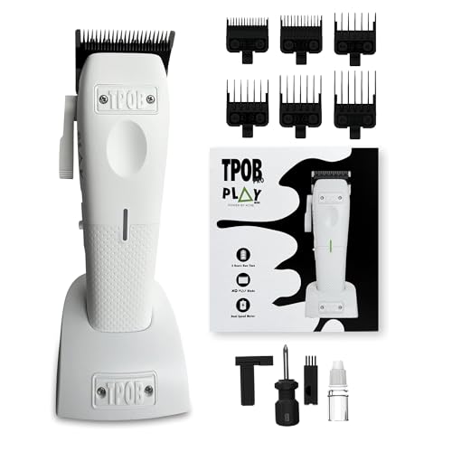 TPOB Mini Play Professional Hair Clippers (White) - color: White