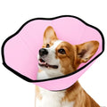 MIDOG Dog Cone Collar After Surgery, Soft Dog Cone Alternative to Stop Licking,Adjustable Elizabethan Recovery Cones for Small to Large Sized Dogs - color: Pink, size: M