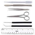 Dissection Kit for Biology Lab & Anatomy - Stainless Steel Scalpel Knife Set for Medical & Veterinary Students, KIT1021-7 Pcs - style: KIT1021 - 7 Pcs