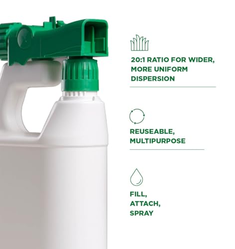 The Andersons Refillable Multipurpose Hose-End Sprayer 32oz (Pack of 2) (20:1 Spray Ratio) - size: 20:1 Spray Ratio
