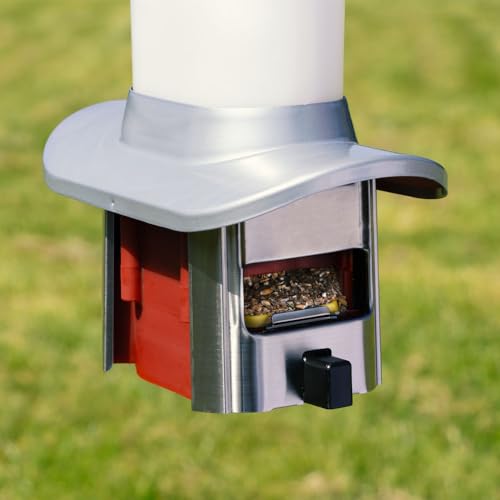 Roamwild Rat Proof Chicken Feeder kit - Rat Proof Poultry Feeder – Weather Proof - 8lbs Capacity - NEW PRODUCT
