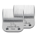 3-3/4 Replacement Blade compatible with Oster Classic 76/Andis dog Clipper | Cut Length Cut Length 1/2"(13mm),2 Pack,Compatible with Andis/oster Classic 76/Star-Teq/Power-Teq/A5 Clipper - color: SIZE 3-3/4(2 PACK)