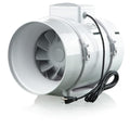 VENTS-US TT 200-8 inch Inline Fan for Ducting with High Static Pressure Application - Ideal Solutions for Multi-Purpose Supply or Exhaust Use in Household and Commercial Ventilation