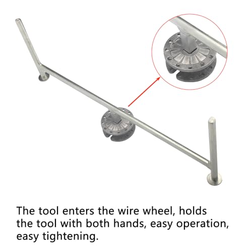 Wire Tightener Handle Electric Fence Wire Strainer Handle, I-Shaped Heavy Duty Inline Strainer Handle with Steel for Fencing,Lightweight Fence Tightener Tool, Suitable for Farm Fencing - style: Fence Tightener
