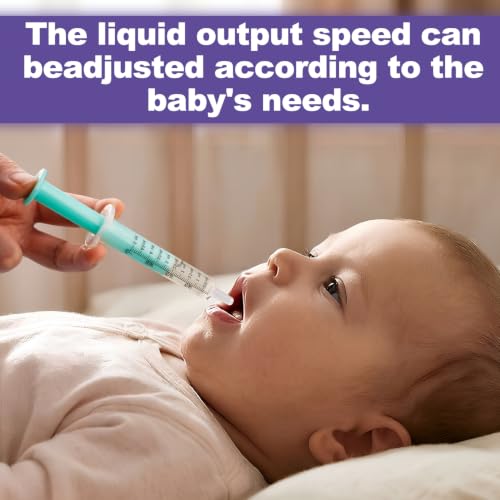 Baby Medicine Dispenser 5ML/10ML Syringe For Children,Oral Syringes, Liquid Plastic Syringe Without Needle,Leak proof Dosing Tools,5 Uniquely Colour Syringes - 10 Pack - size: 5ML+10ML-10Pack