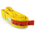 DD Sling 3 Inch x 10 Foot Nylon Lifting Sling – USA Made, 8,900 lb Vertical, 7,200 lb Choker, 17,800 lb Basket – 2-Ply Heavy Duty 900 Webbing, Type 4 Twisted Eye & Eye Rigging Sling - size: 3 in x 10 ft