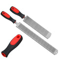 Gisafai 2 Pcs 18 and 12 Inch Rasps for Shoeing Horses with Handle Trimming File Carbon Steel Farrier Tools for Repair Horse Hooves Goat Hooves Cow Donkey Pig Animal Repairing Wood Working Supplies - size: 18/12 Inch