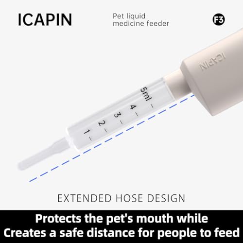 F3 Pet Liquid Medicine Feeder Multi-Function Pet Feeding Tools Suitable for Liquid Diet/Liquid Medication Breastfeeders for Pets (Light Blue) - color: light blue