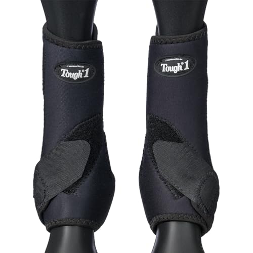 Tough1 Economy Sport Boots Front - Purple - color: Black