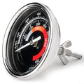 BBQ Grill Temperature Gauge Waterproof for Kamado Joe,3.3" Grill Temperature Gauge Replacement for Kamado Joe Accessories Stainless Steel 150-900°F Cooking Thermometer - size: 3.3" for KJ