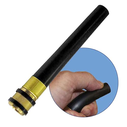 Hi-Tech Bend and Spray Water Nozzle - Heavy Duty, Flexible Garden Hose Attachment - Control Water Use and Spray 1 Unit