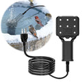 120V 250W Pond De-Icer and Chicken Water Heater for Livestock Tank Heater, Featuring Power-Off Protection, Overheating Protection, GFCI Plug & 9.2FT UL Approved Cord - size: 250 Watt