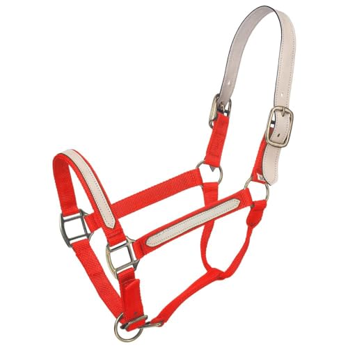 Tough1 Nylon Breakaway Halter - color: Red