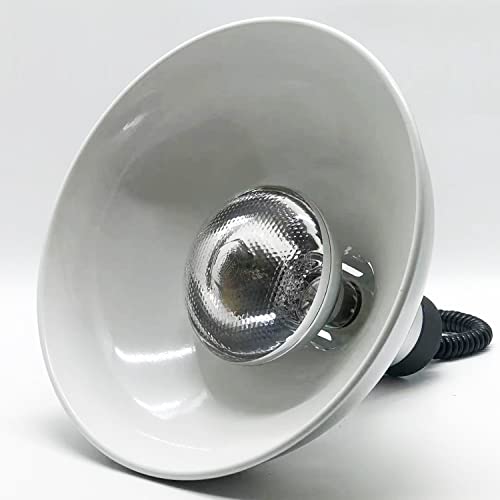 KOUDA Commercial Food Warmer Lights Telescopic Heating Lamps for Buffet Kitchen Restaurant (Dia.29cm,Adjustable Height.60-150cm) (Silver)