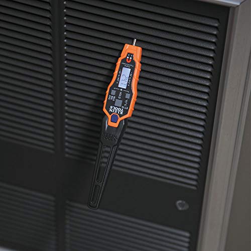 Klein Tools IR07 Dual Infrared (IR) and Probe Pocket Size LCD Digital Thermometer & ET10 Magnetic Digital Pocket Thermometer