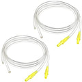 Pump in Style Tubing x4, Spare and Replacement Tubing Compatible with Medela Older Pump in Style Advanced Breast Pump - BPA Free (4 pc) - size: For Classic PIS