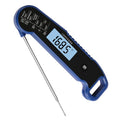 Lonicera Instant-Read Meat Thermometer, 1-Second, IP67 Waterproof, Blue | Thermocouple sensor delivers readings in 1 second with ±0.9°F accuracy, plus IP67 waterproofing, auto-rotate and wake - color: BLUE
