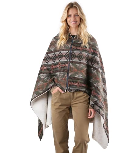 Heated Wearable Blanket, Faux Cashmere Electric Throw with 3 Heating Levels, Type-C Powered, Southwestern Pattern, 40x65 Inches (Green(Thin)) - color: Green(thin)
