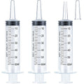 60ml Syringe for Liquid, Oral, Scientific Labs, Measurement, Dispensing, Catheter Tip with Cap- 3 Pack 60ml Syringes - style: 60 ml